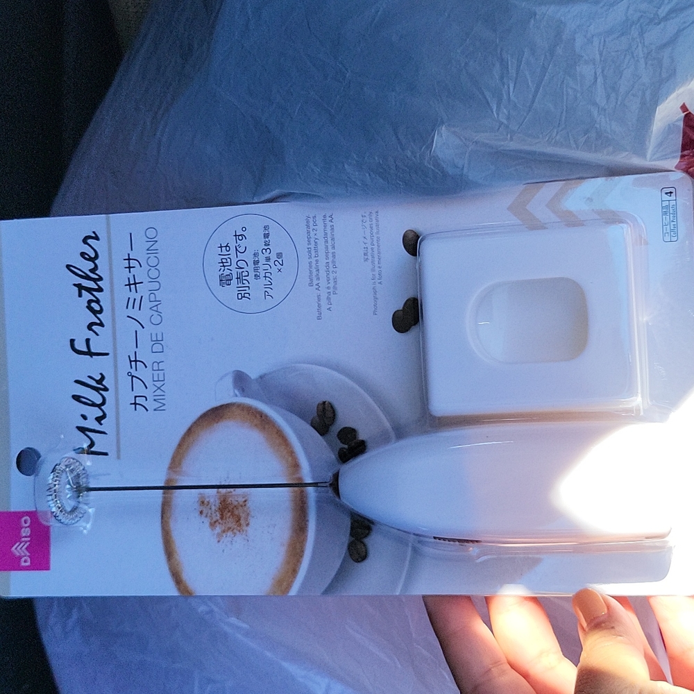 White Milk Frother